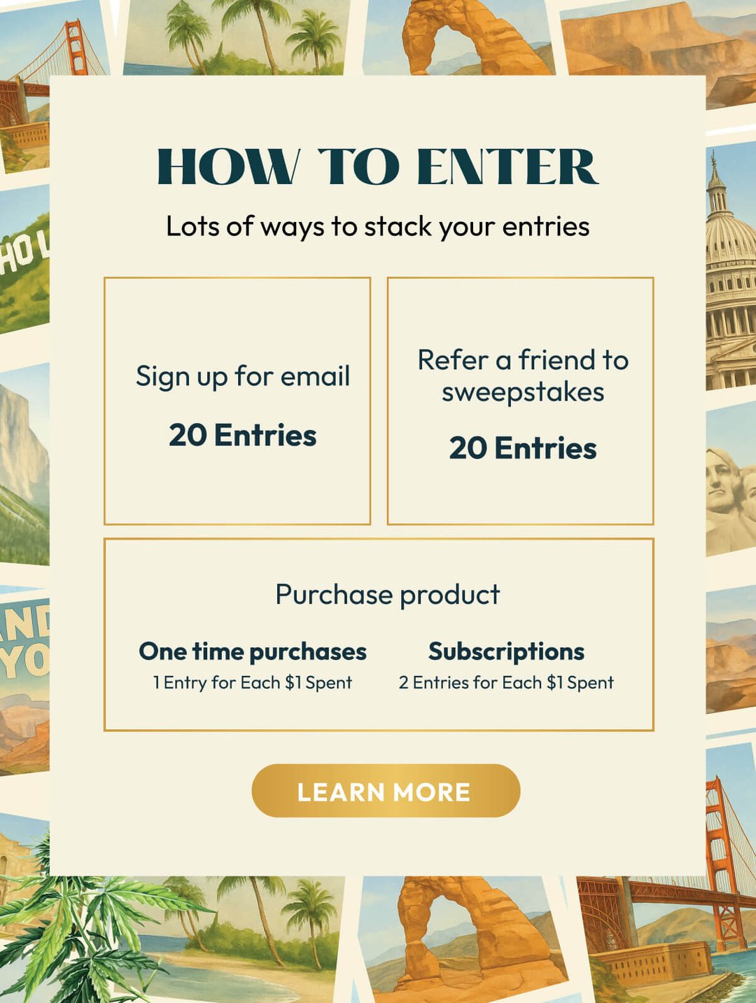 how to enter