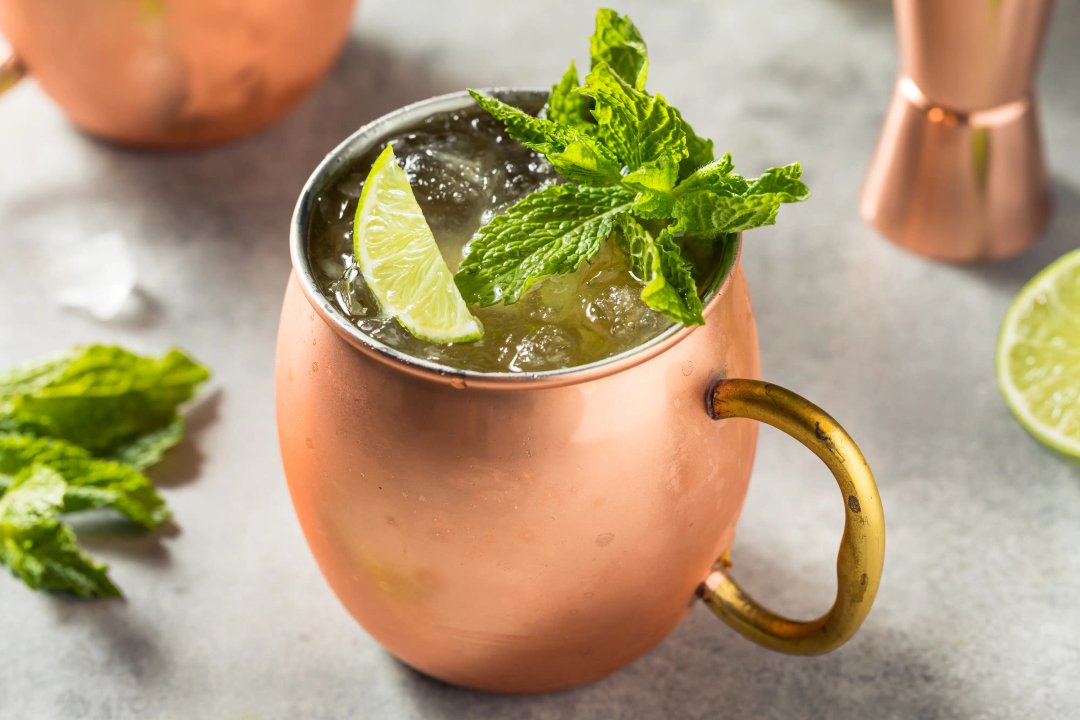 Boozy Refreshing Irish Mule Cocktail