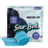 Blueberry Sour Belts package with candy