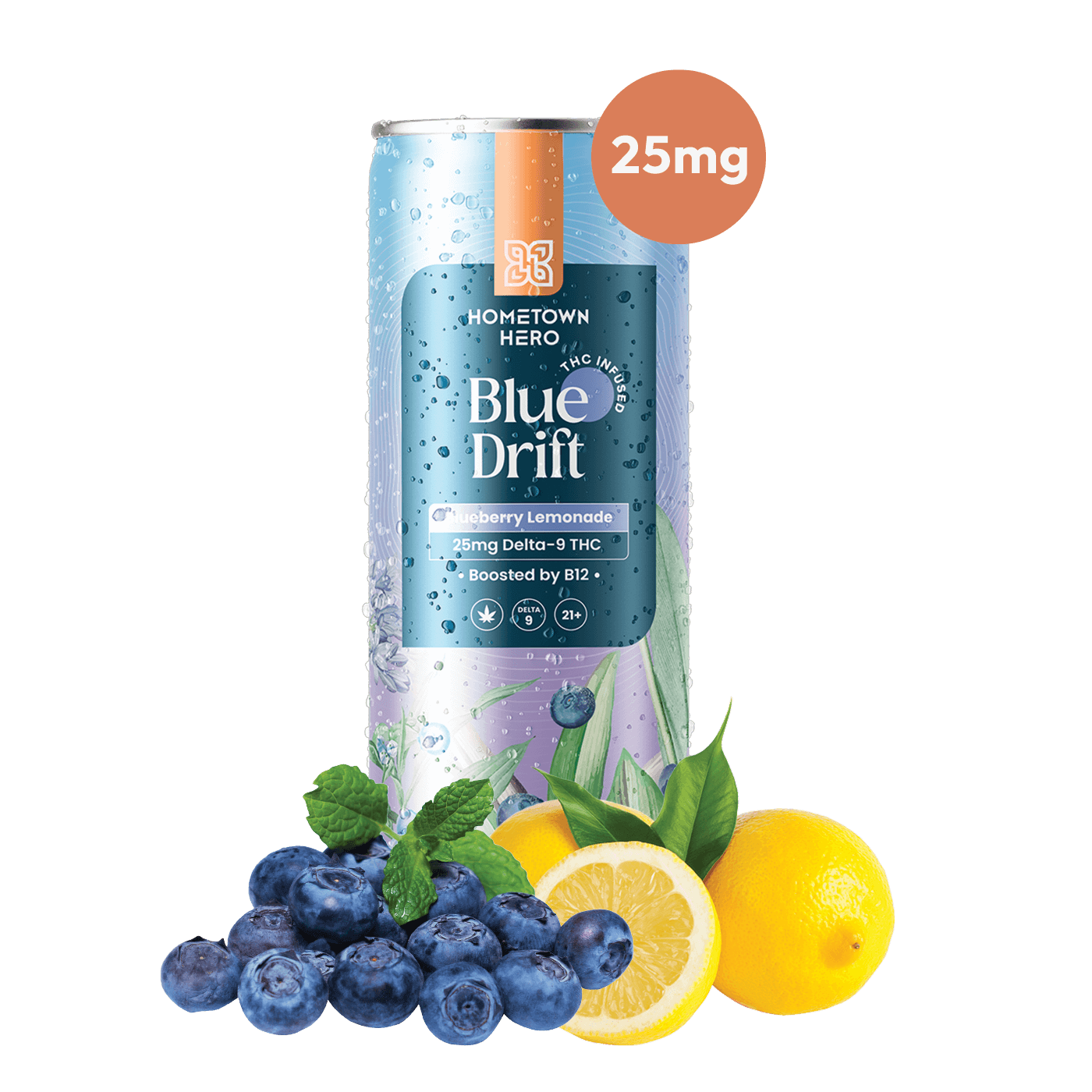 blueberry-flavored THC lemonade can