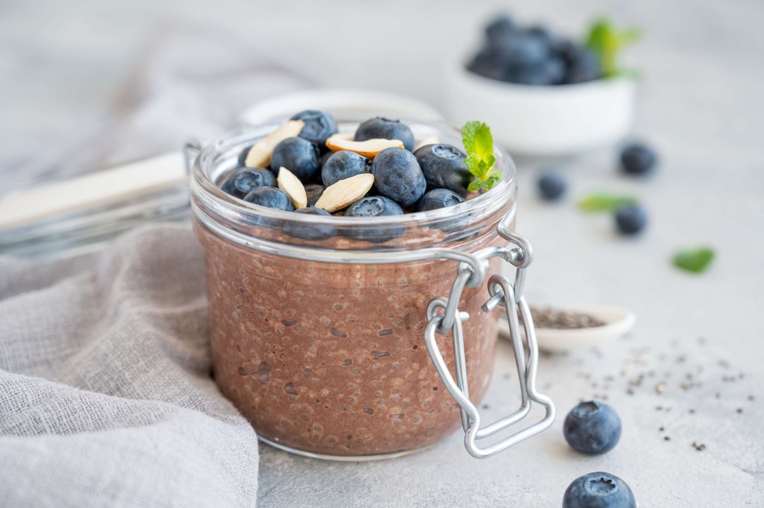 chocolate chia puddig
