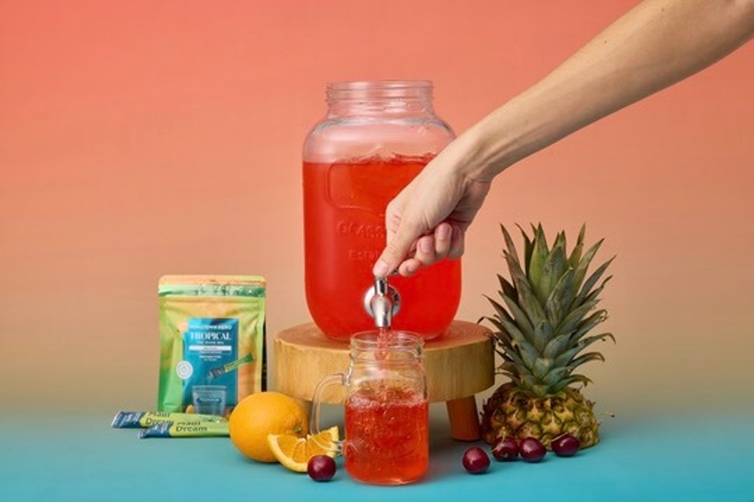 drink enhancers on a table