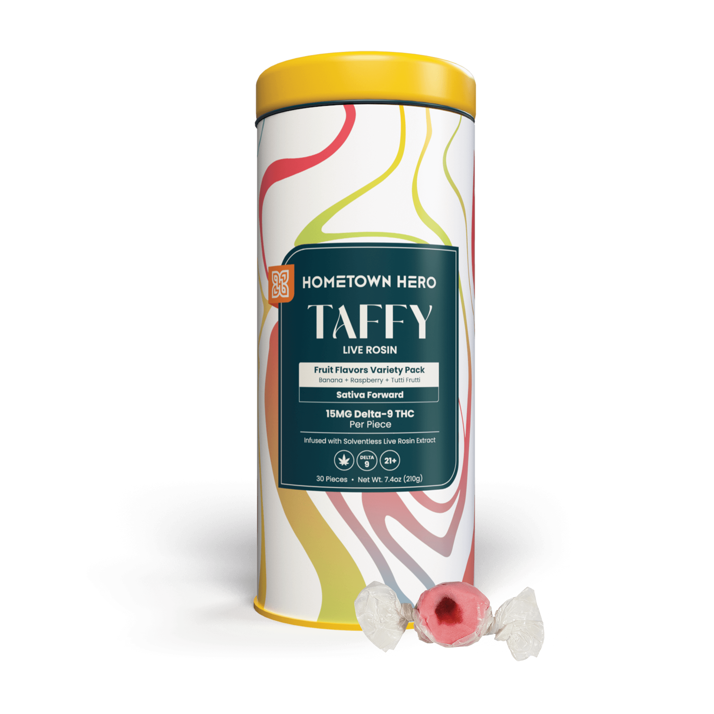30 piece fruit flavored taffy