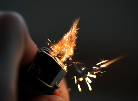 lighter sparking