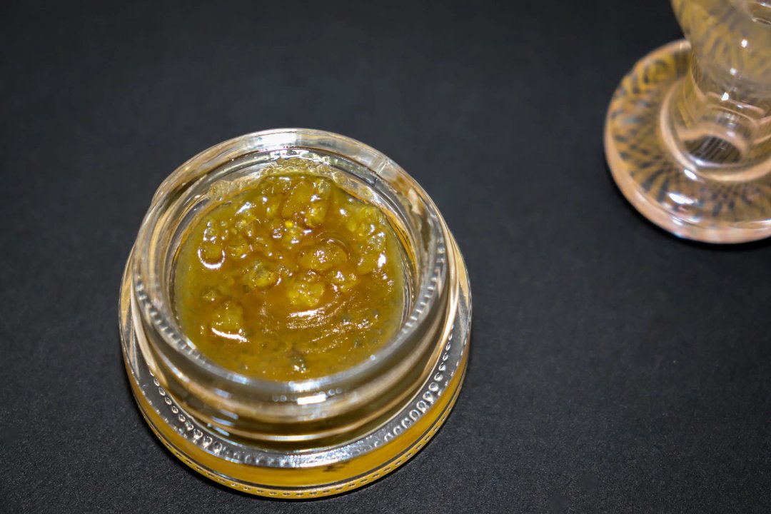 live resin in a jar