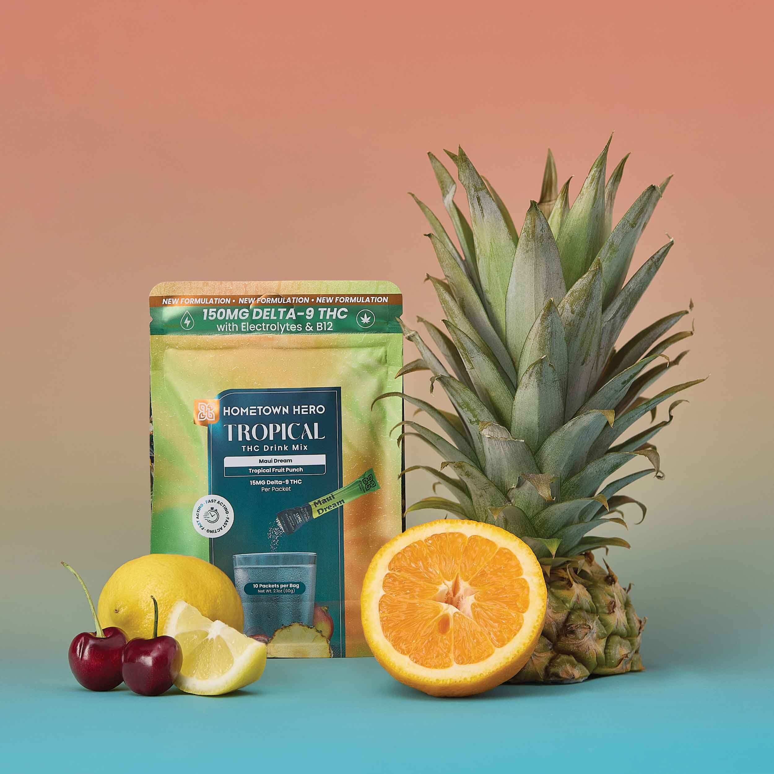 tropical fruit punch drink mix