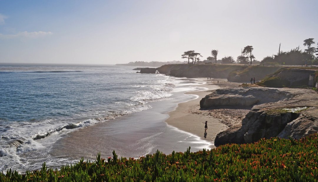 santa cruz california coastal view of the ocean